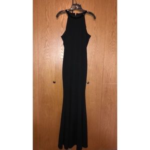 Formal long black dress